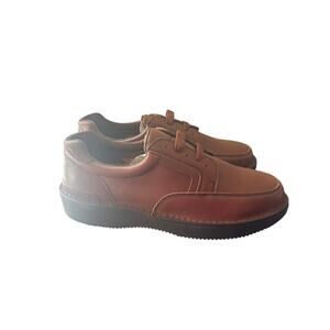 Stuart McGuire Classic Casual Shoes Leather Brown Lace Up 11 EEE